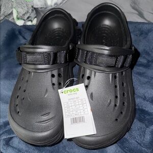Crocs Mens Black Echo Clogs